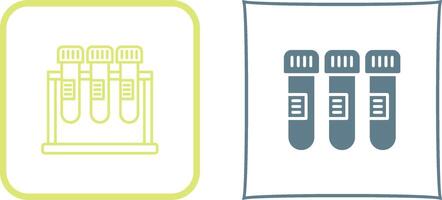 Test Tube Icon Design vector