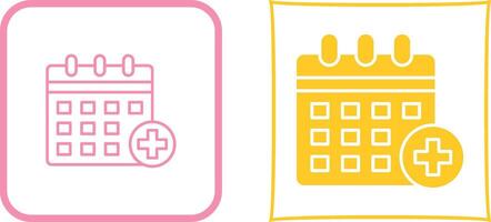 Medical Appointment Icon Design vector