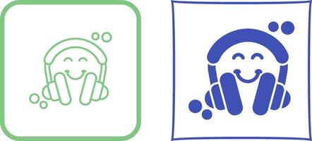 Headphones Icon Design vector