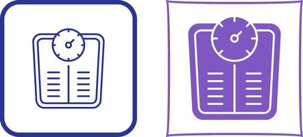 Weight Scale Icon Design vector