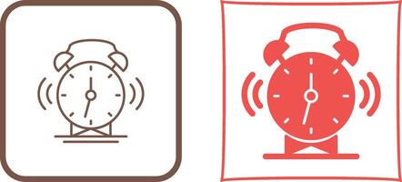 Alarm Clock Icon Design vector