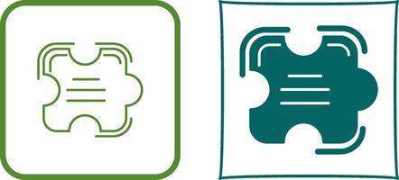 Puzzle Icon Design vector