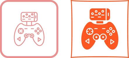 juego controlador icono diseño vector