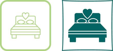 Bedroom Icon Design vector