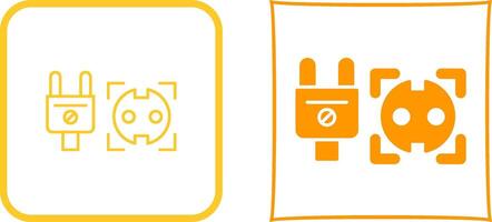 Socket Icon Design vector