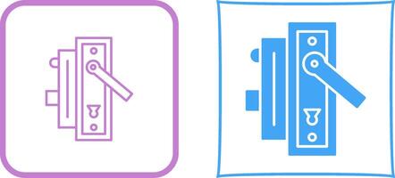 Door Handle Icon Design vector