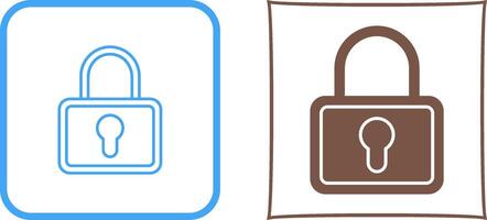 Lock Icon Design vector