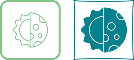 Day And Nigt Icon Design vector