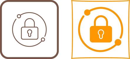 Pad Lock Icon Design vector