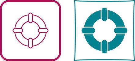 Life Saver Icon Design vector