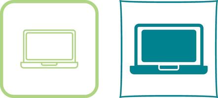 Laptop Icon Design vector