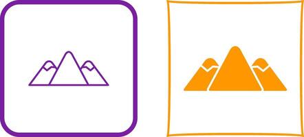 Mountain Icon Design vector