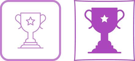 Trophy Icon Design vector