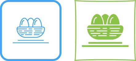 Eggs Icon Design vector