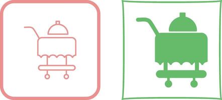 Room Service Icon Design vector