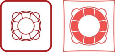 Life Preserver Icon Design vector