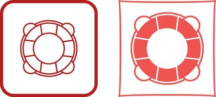 Life Preserver Icon Design vector