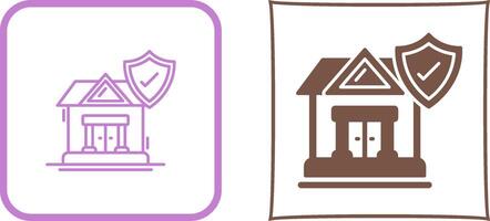 House Protection Icon Design vector