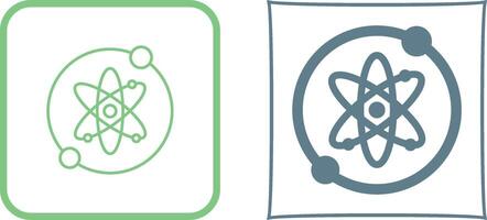 Proton Icon Design vector
