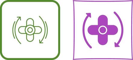 Rotate Icon Design vector