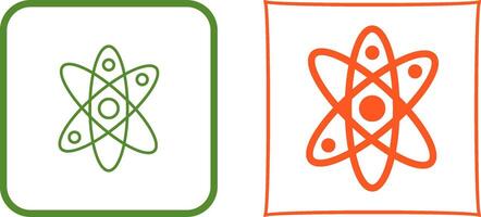 Atom Icon Design vector