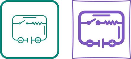 Electrical Circuit Icon Design vector