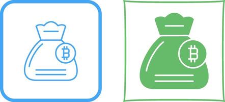 Money Bag Icon Design vector