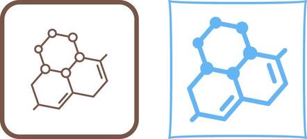 diseño de icono de molécula vector