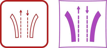Way Icon Design vector