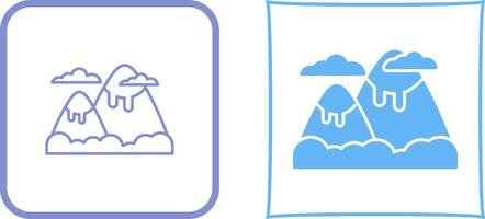 Mountain Icon Design vector