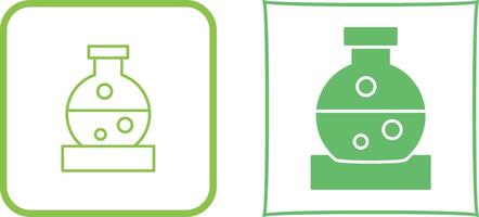 Flask Icon Design vector