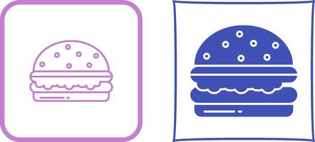 Burger Icon Design vector