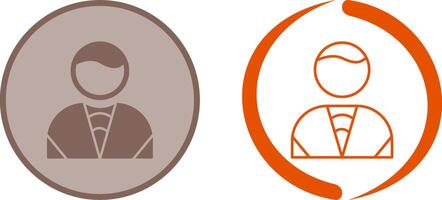 Man Icon Design vector