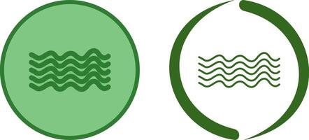 Magnetic Waves Icon Design vector