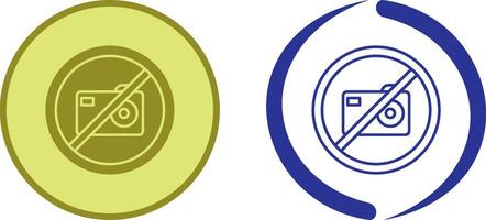 No Pictures Icon Design vector