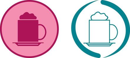 Cappucino Icon Design vector