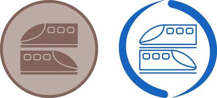 Trains Icon Design vector