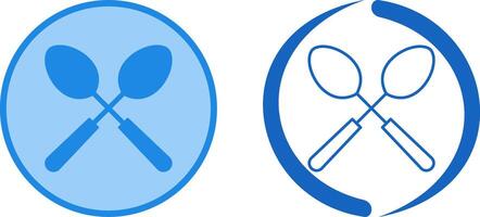 Spoons Icon Design vector