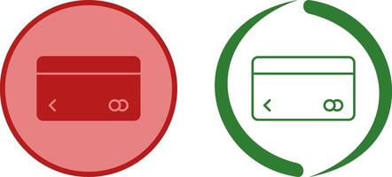 Unique Credit Card Icon Design vector