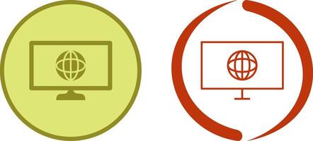 Unique Intranet Icon Design vector