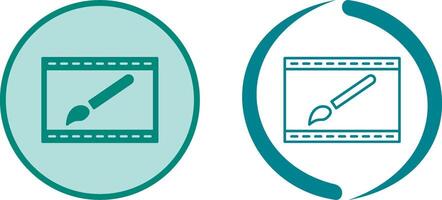 Unique Website Design Icon Design vector