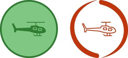 Helicopter Icon Design vector