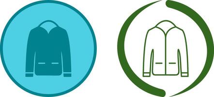 Men's Jacket Icon Design vector