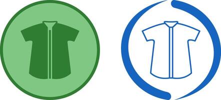 Check Shirt Icon Design vector
