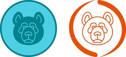 Panda Icon Design vector