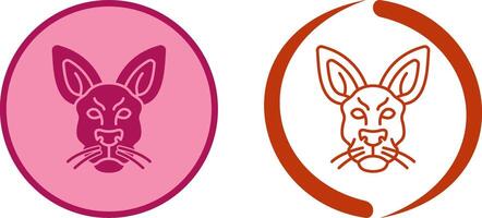 Kangaroo Icon Design vector