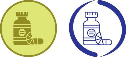 Vitamins Icon Design vector