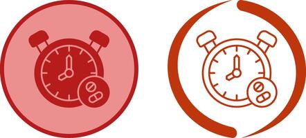 Clock Icon Design vector