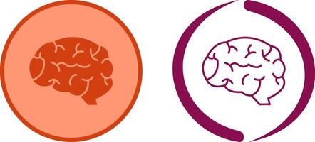 Brain Icon Design vector