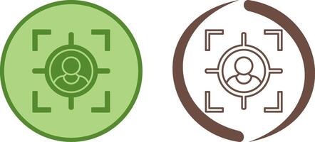 Target Icon Design vector